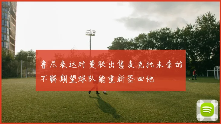鲁尼表达对曼联出售麦克托米奈的不解期望球队能重新签回他